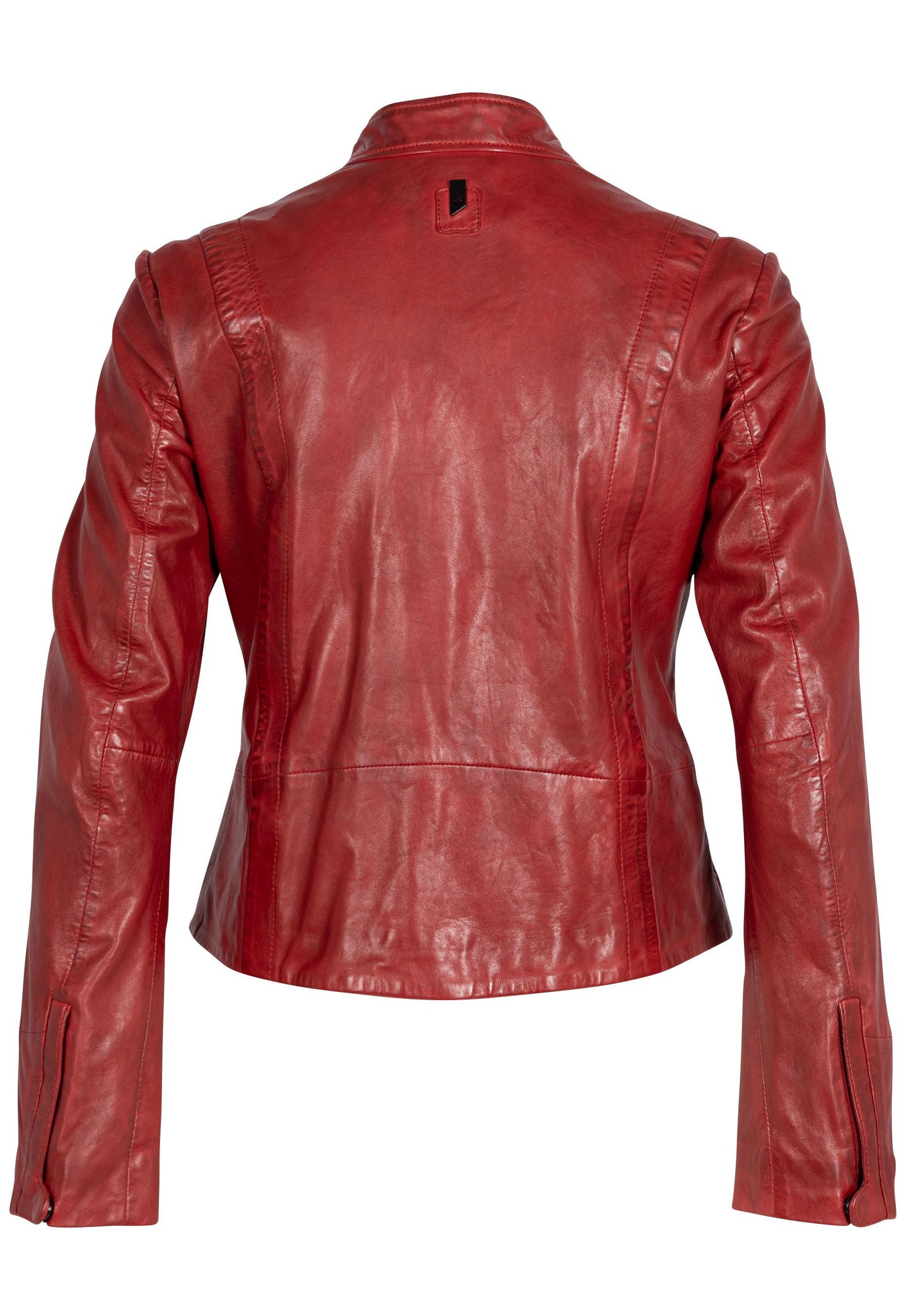 Chessy RF Leather Jacket, Red