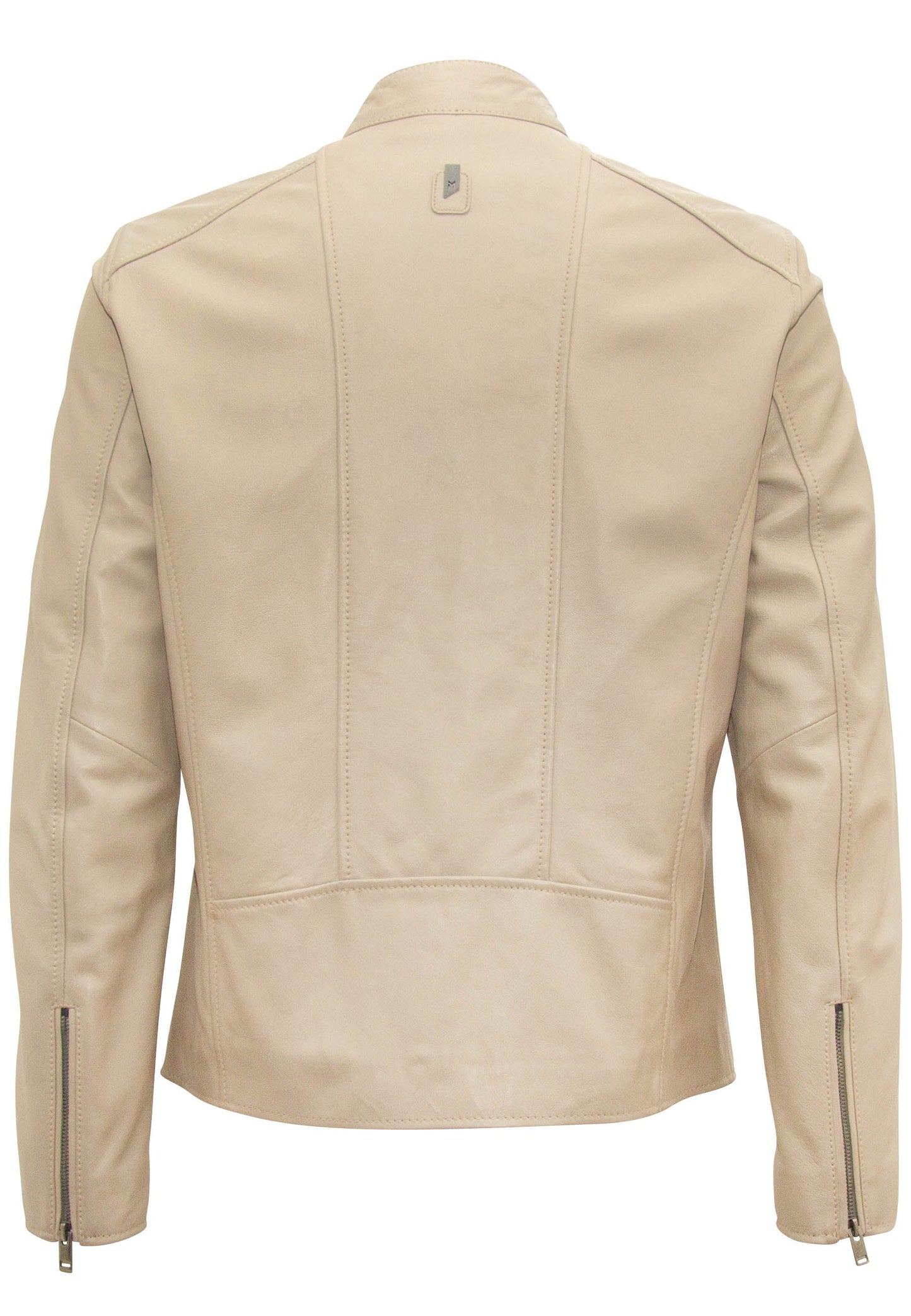 Kovin RF Leather Jacket, Chalk