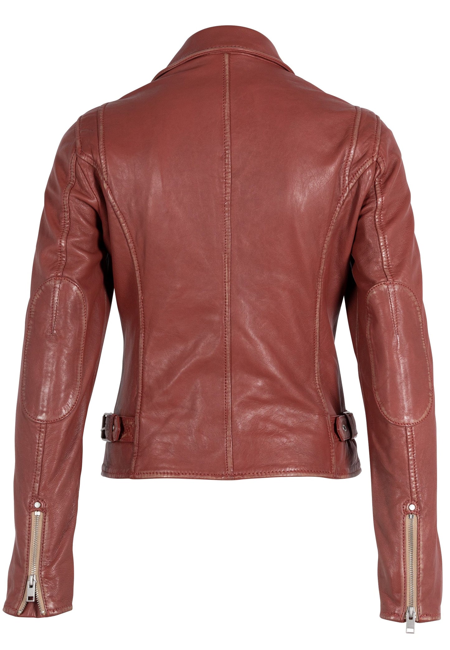 Sofia RF Leather Jacket, Astro Dust