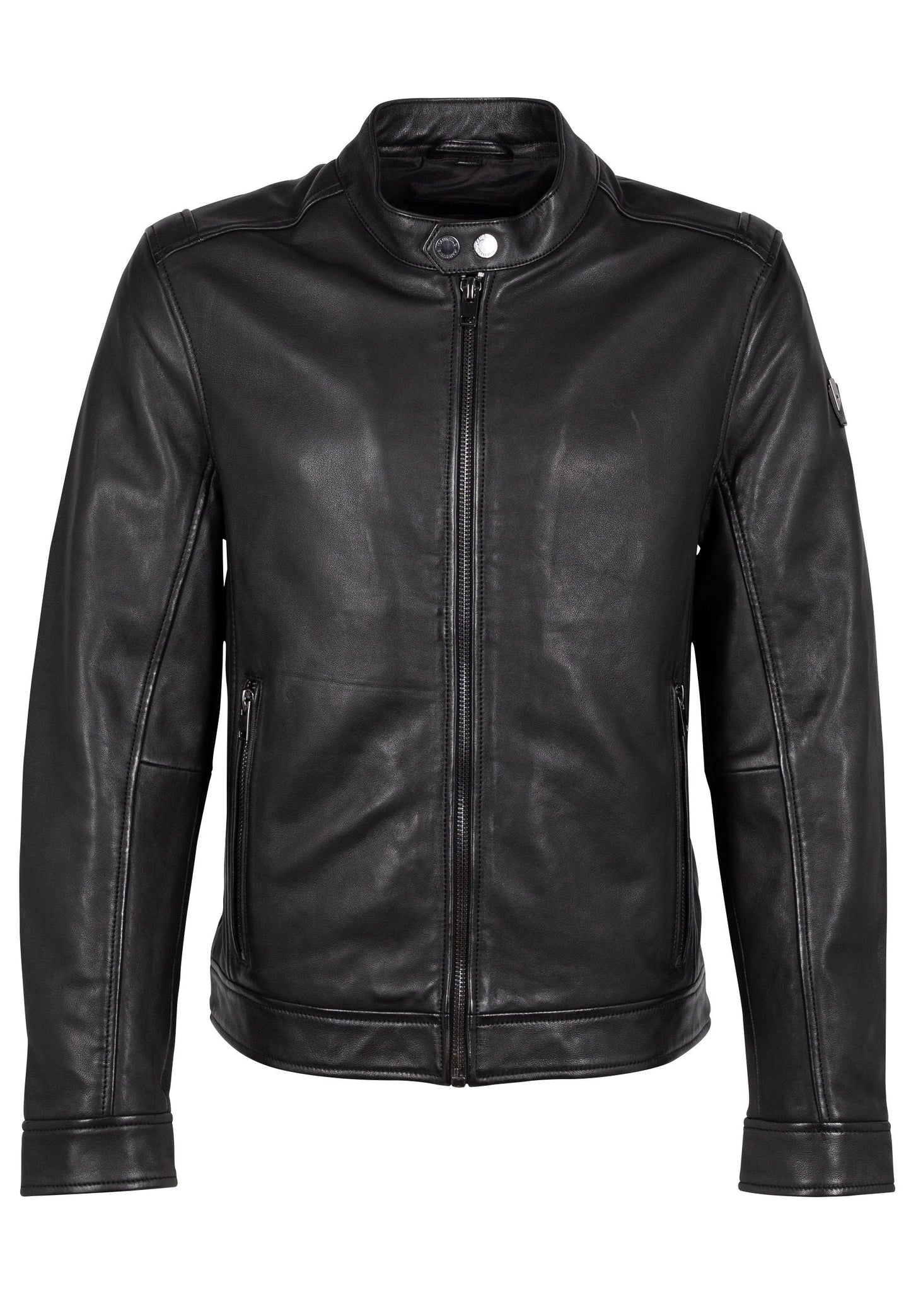 Occer RF Leather Jacket, Black