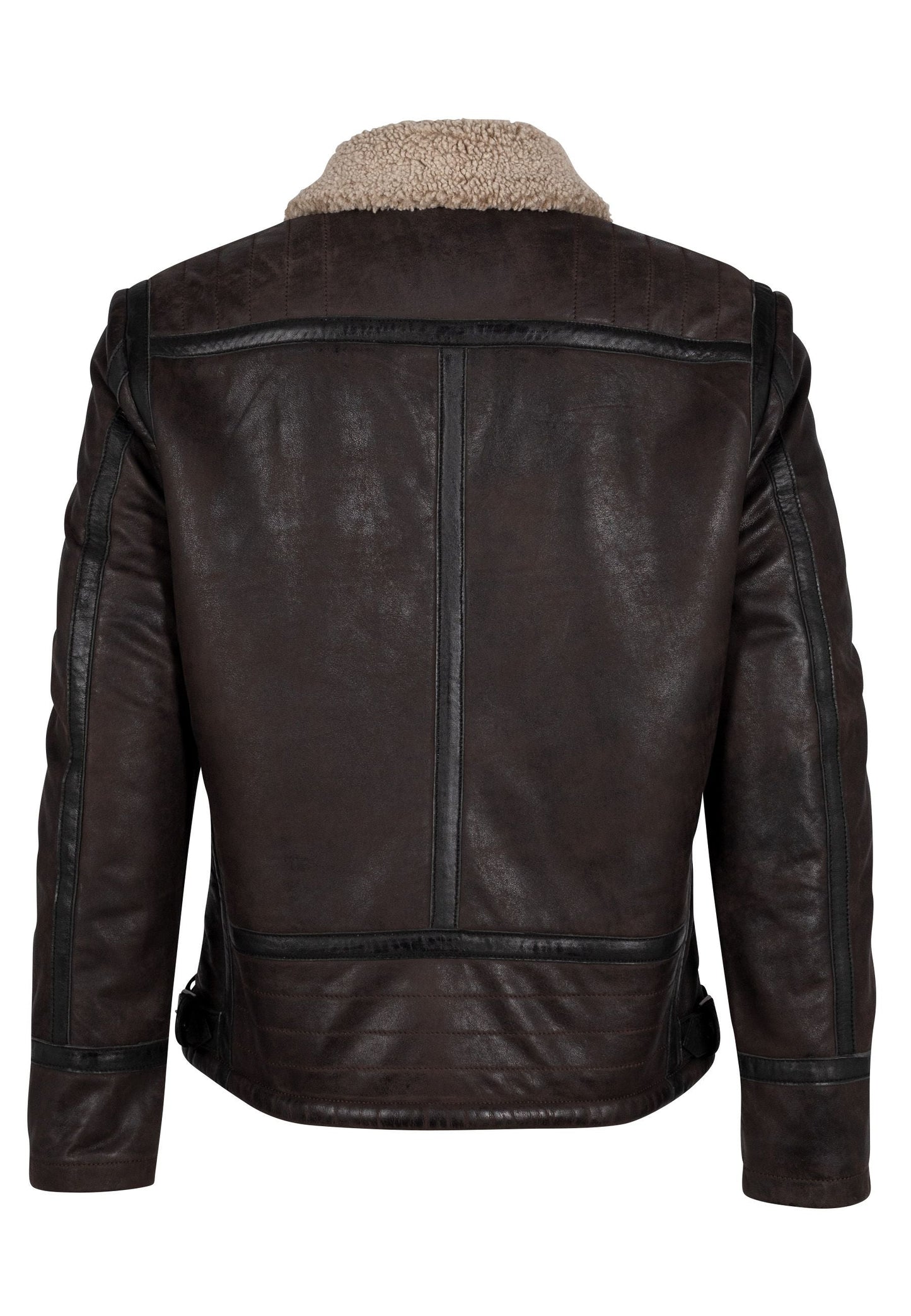 Anchorage CF Leather Jacket, Dark Brown