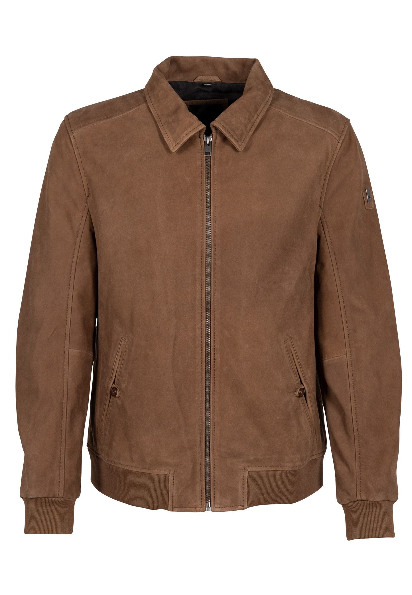 Talton CF Leather Jacket, Whiskey