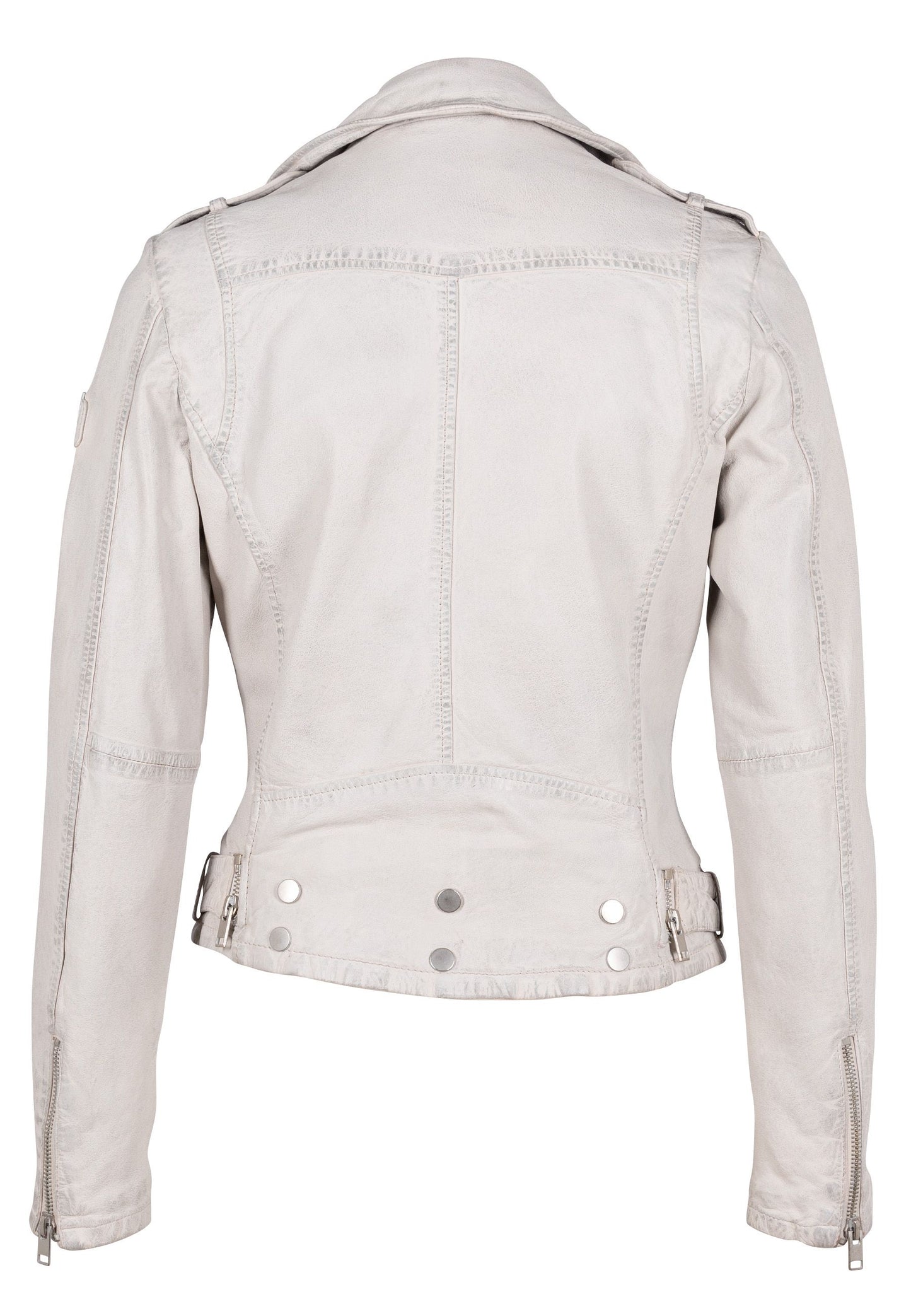 Wild RF Leather Jacket, White