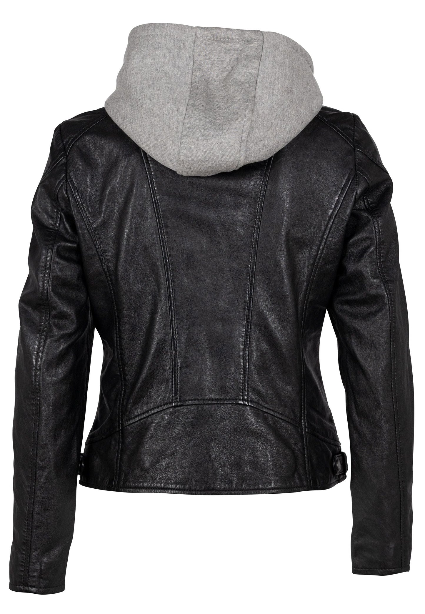 Allice RF Leather Jacket, Black