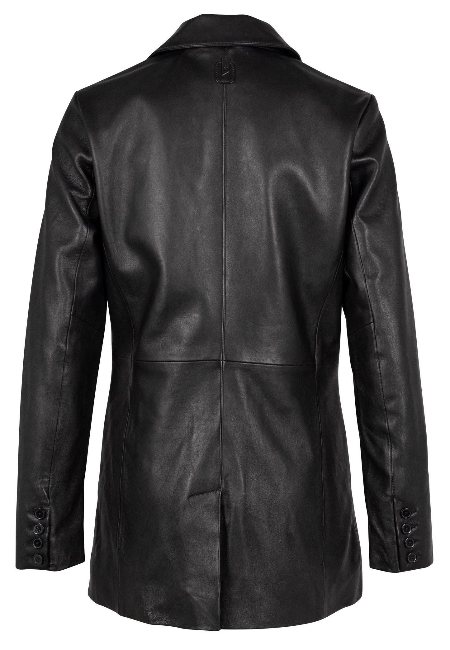 Aurela CF Leather Jacket, Black