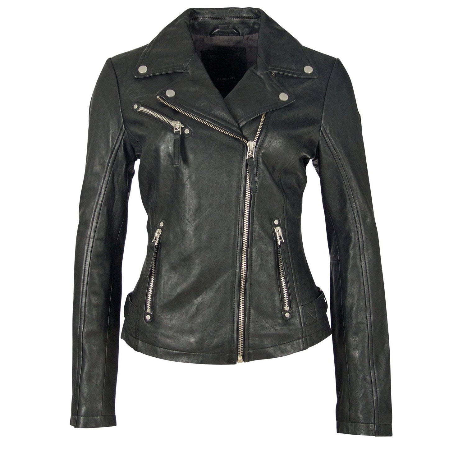 Pasja RF Leather Jacket, Black