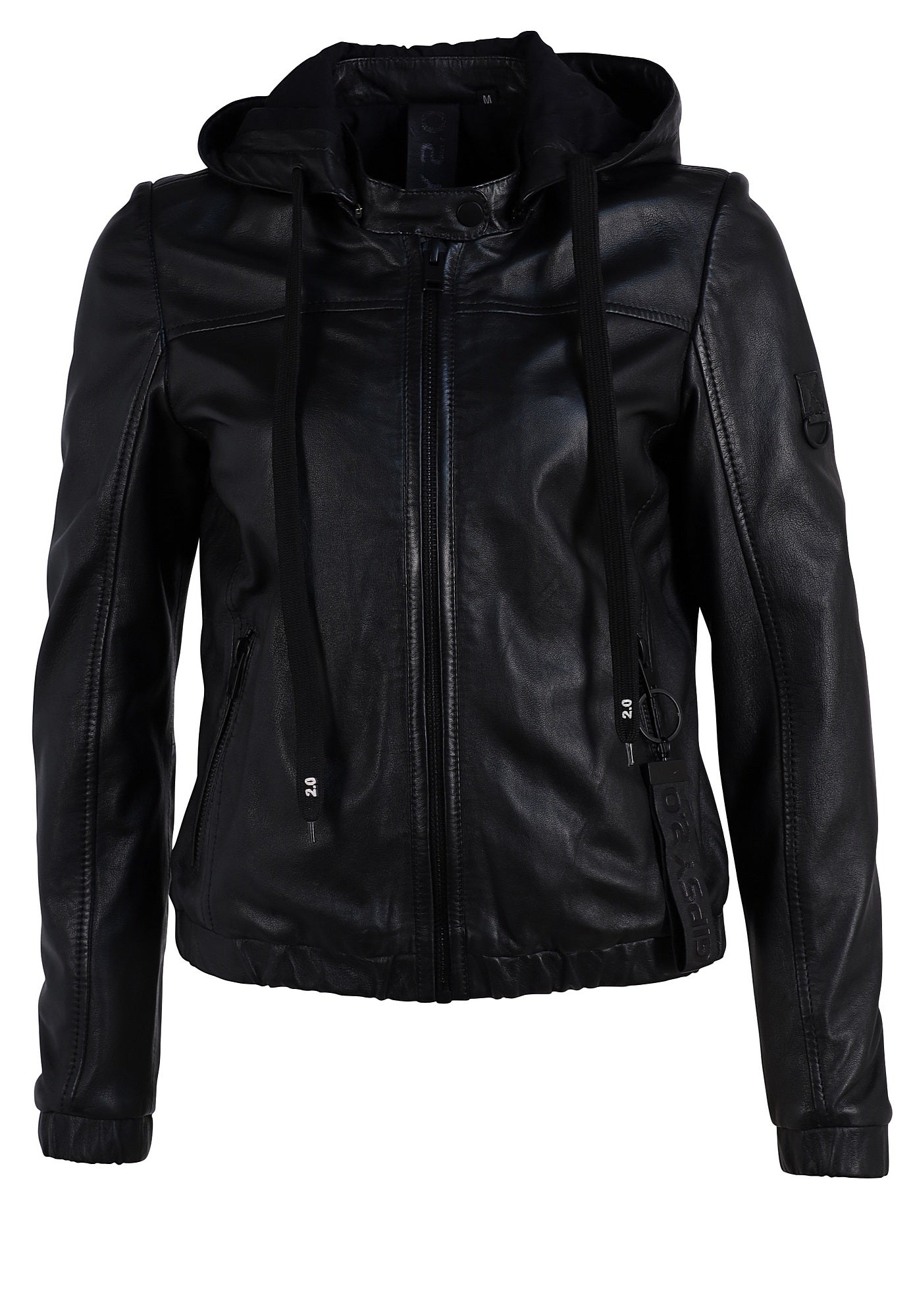 Maev SF Leather Jacket, Black