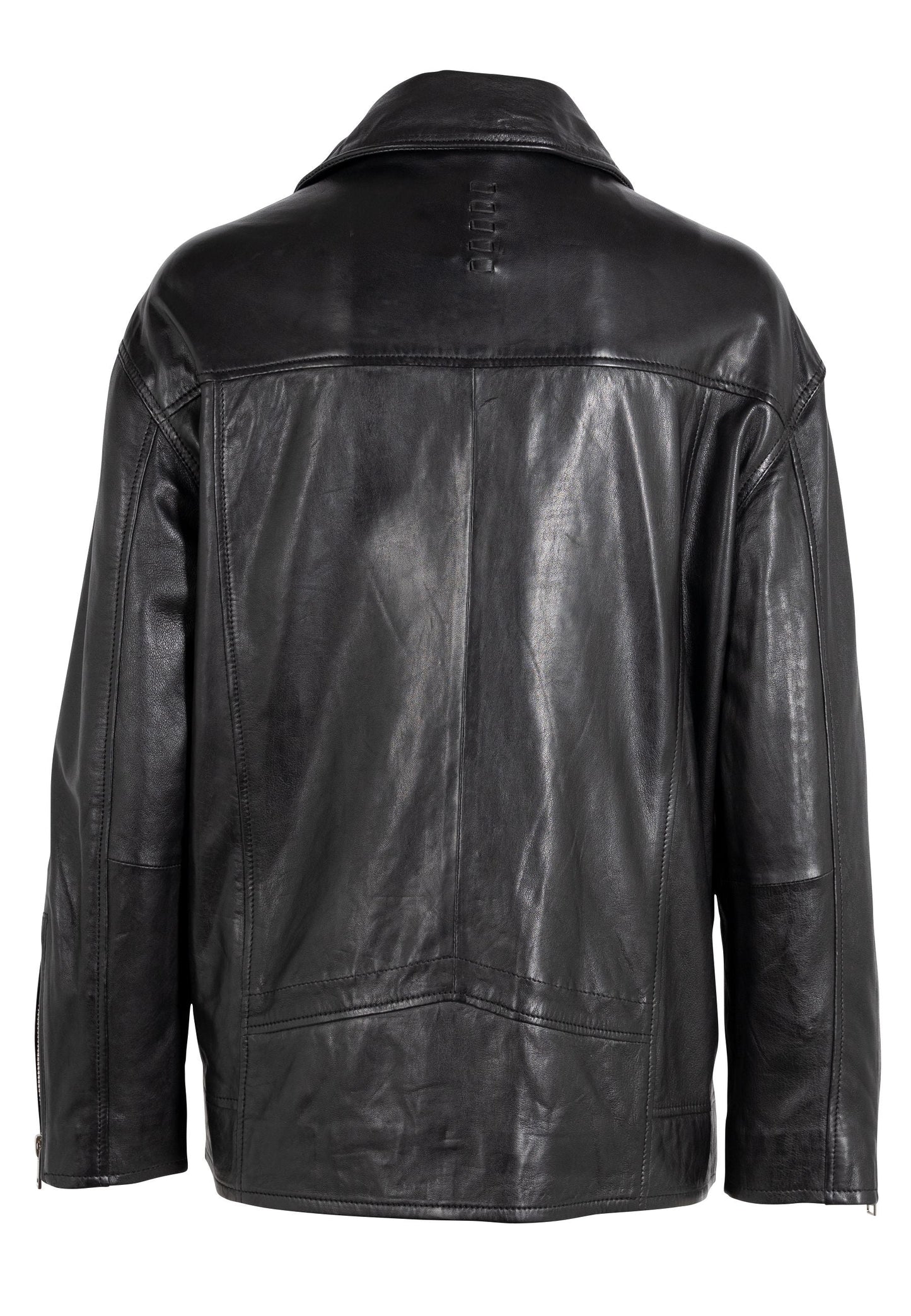 Yori BF Leather Jacket, Black