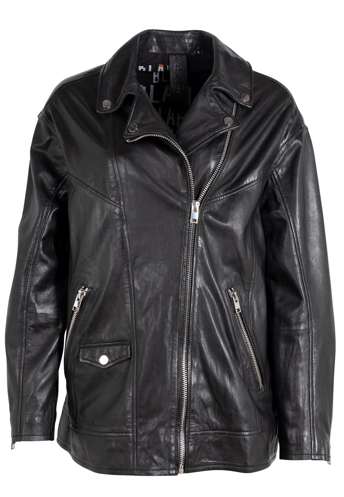 Yori BF Leather Jacket, Black