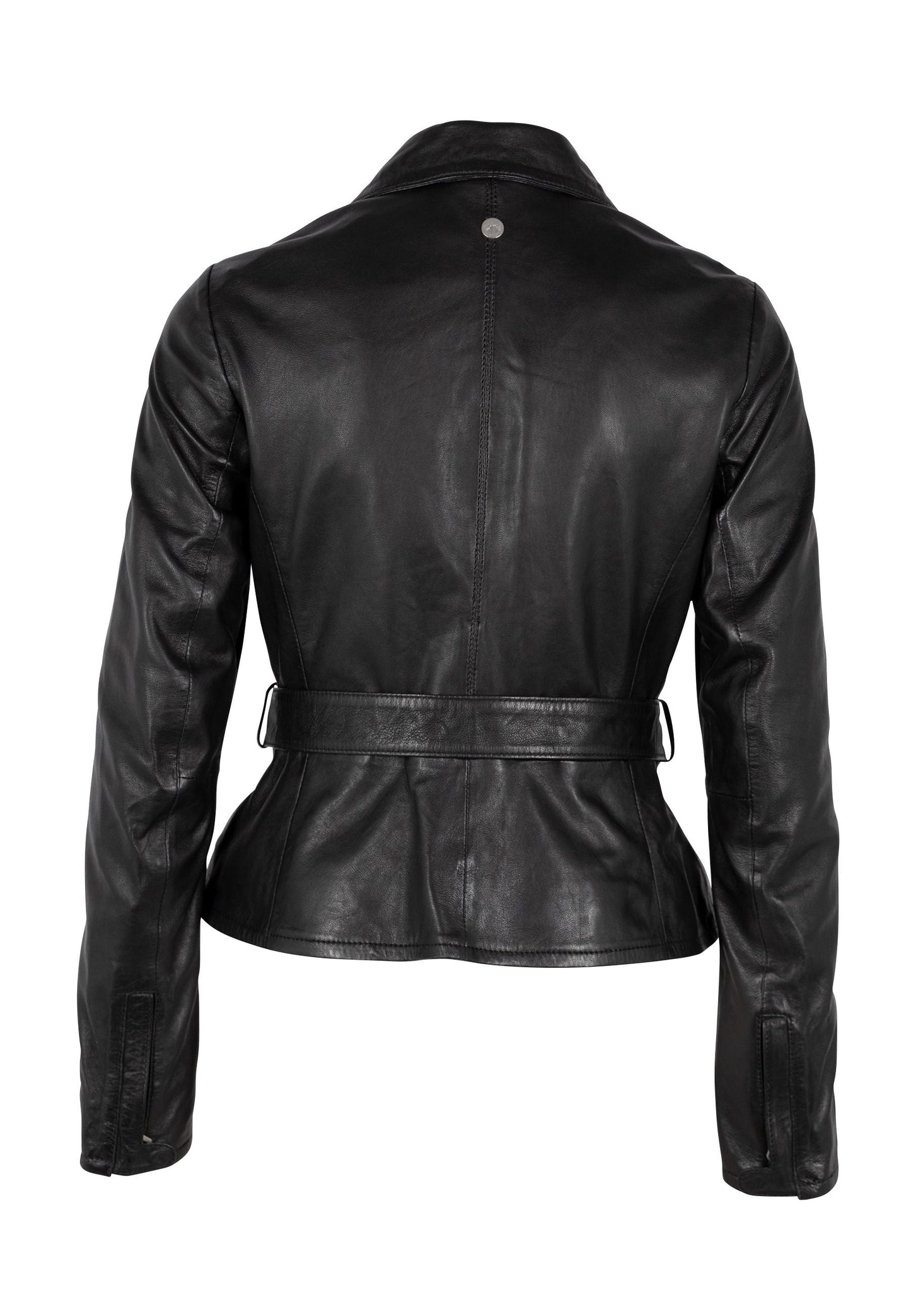 Camila RF Leather Jacket, Black