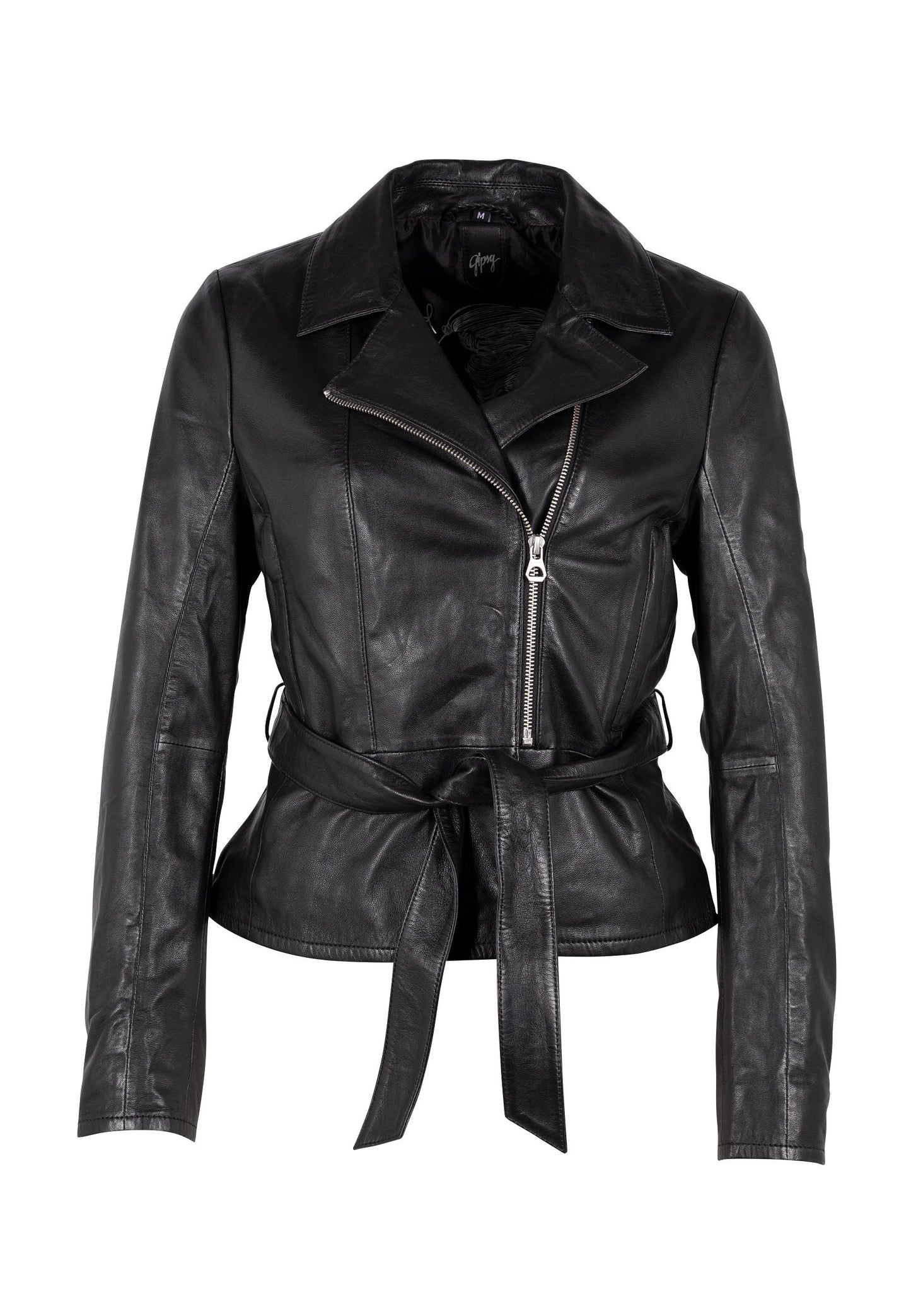 Camila RF Leather Jacket, Black