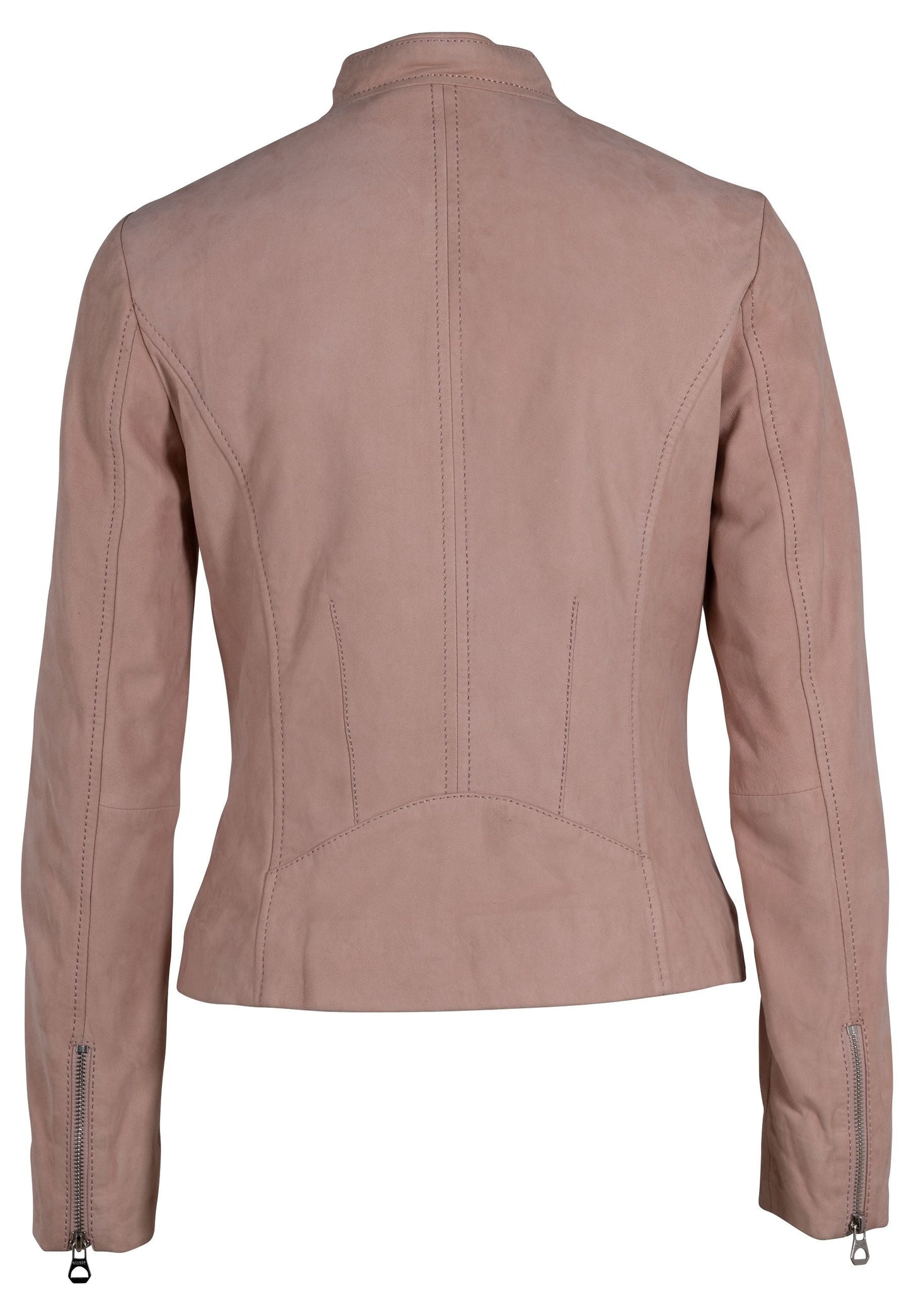 Jennet CF Leather Jacket, Rose