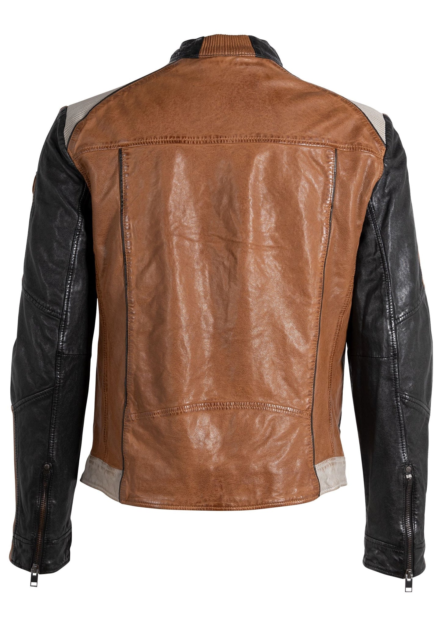 Myron Leather Jacket, Cognac