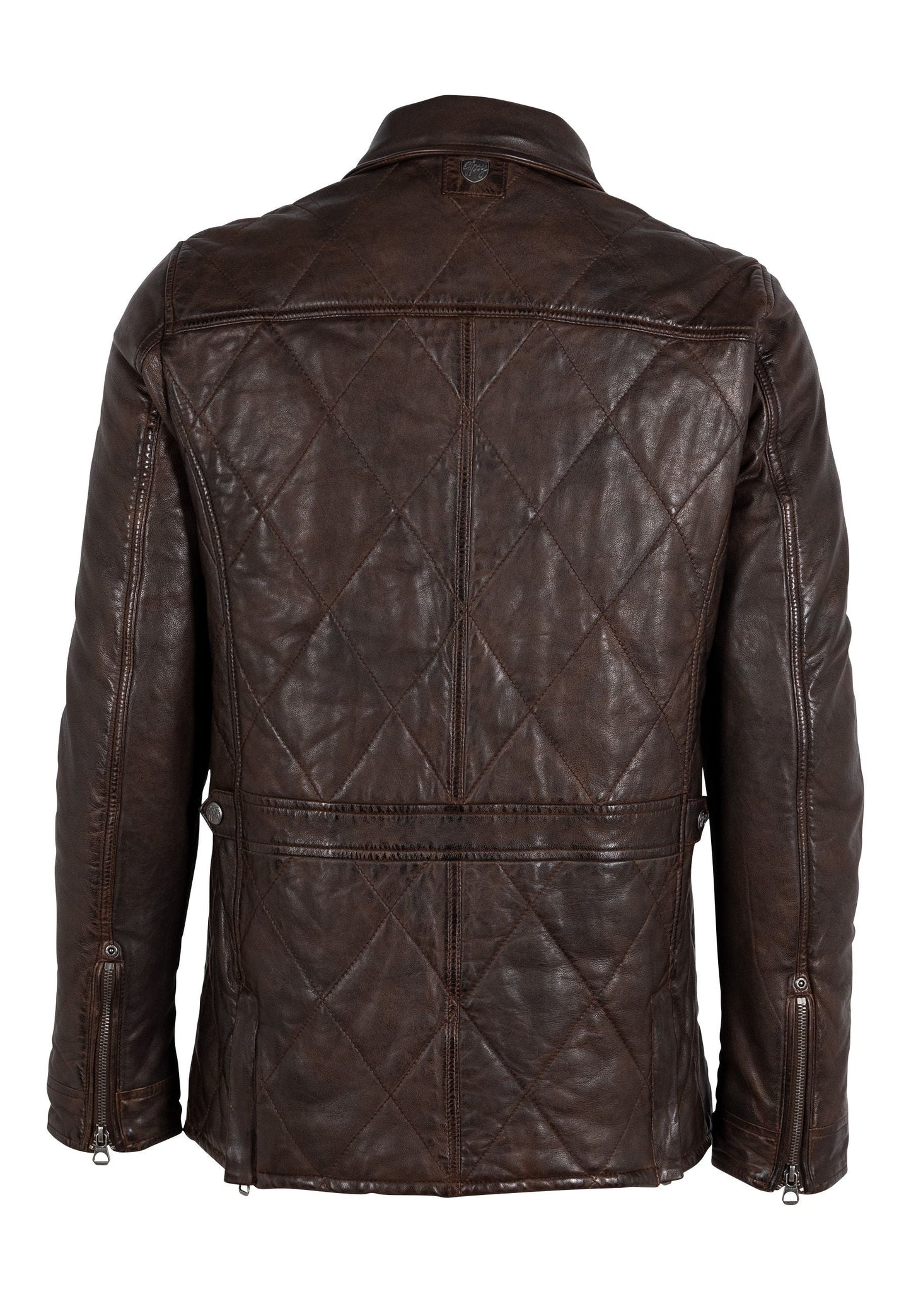 Kalisdo CF Leather Jacket, Brown