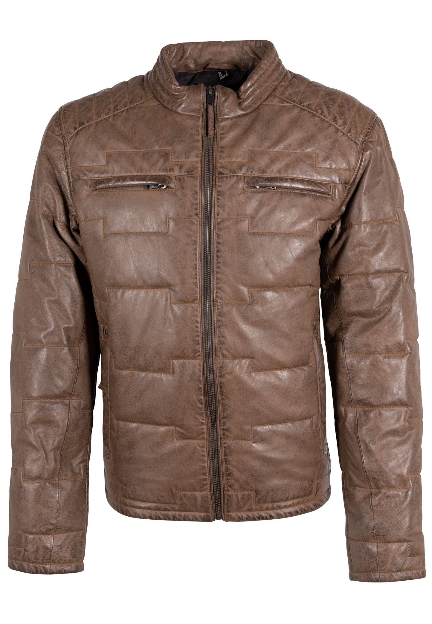 Aplin CF Leather Jacket, Taupe
