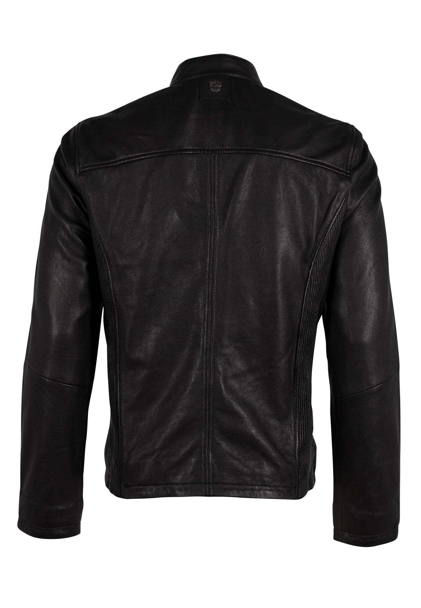 Jaqua CF Leather Jacket, Black