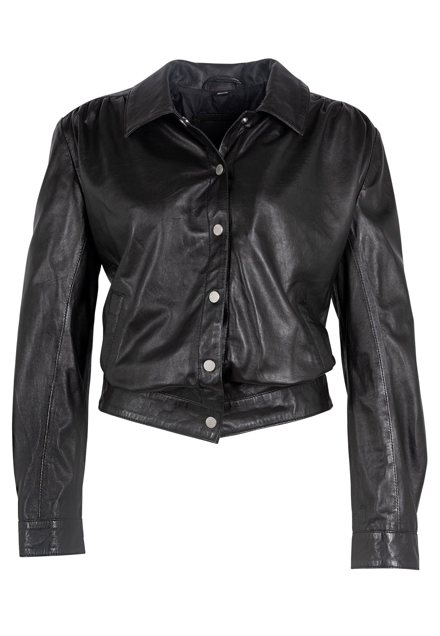 Chiyenne RF Leather Jacket, Black