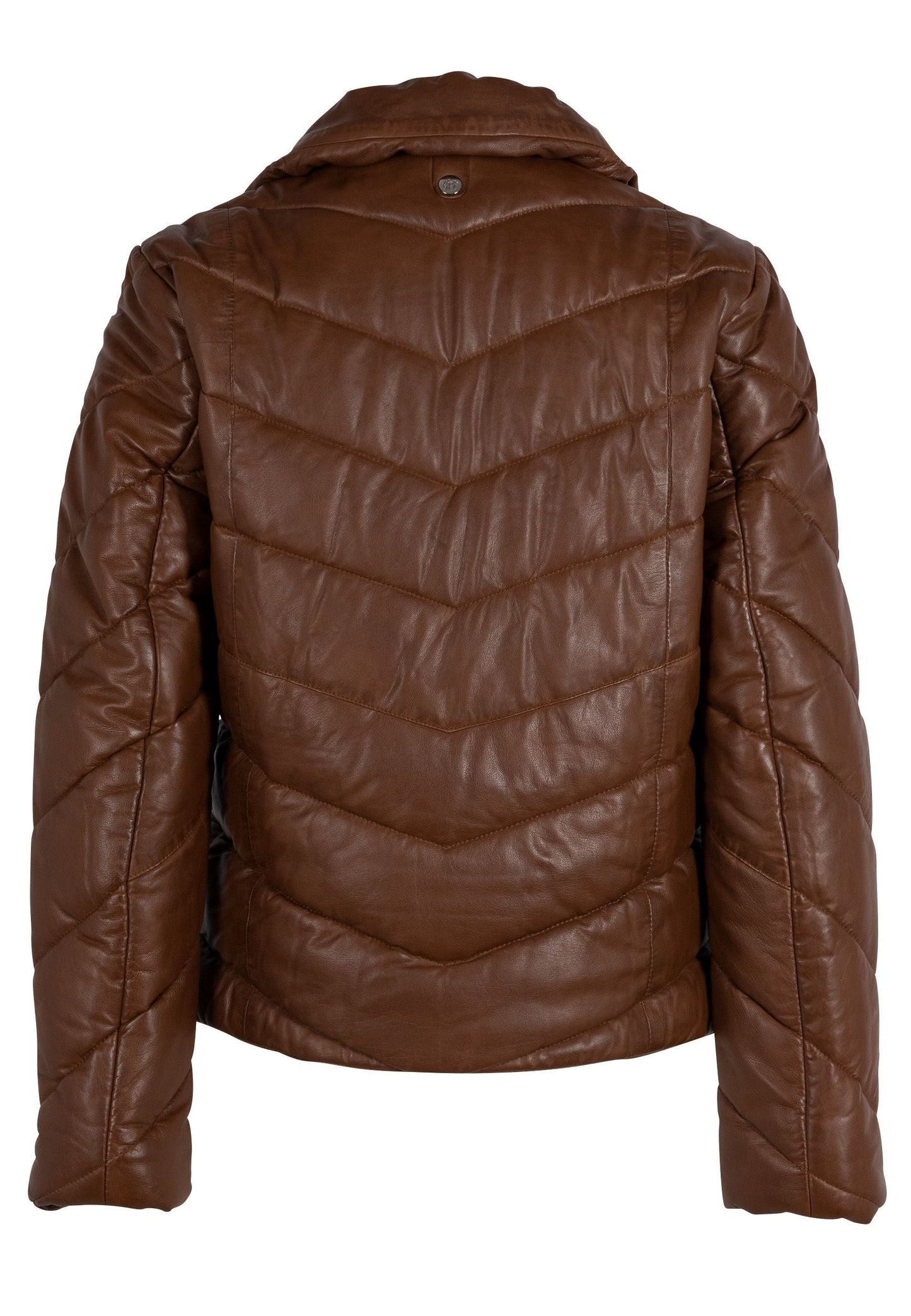 Romea CF Leather Jacket, Cognac