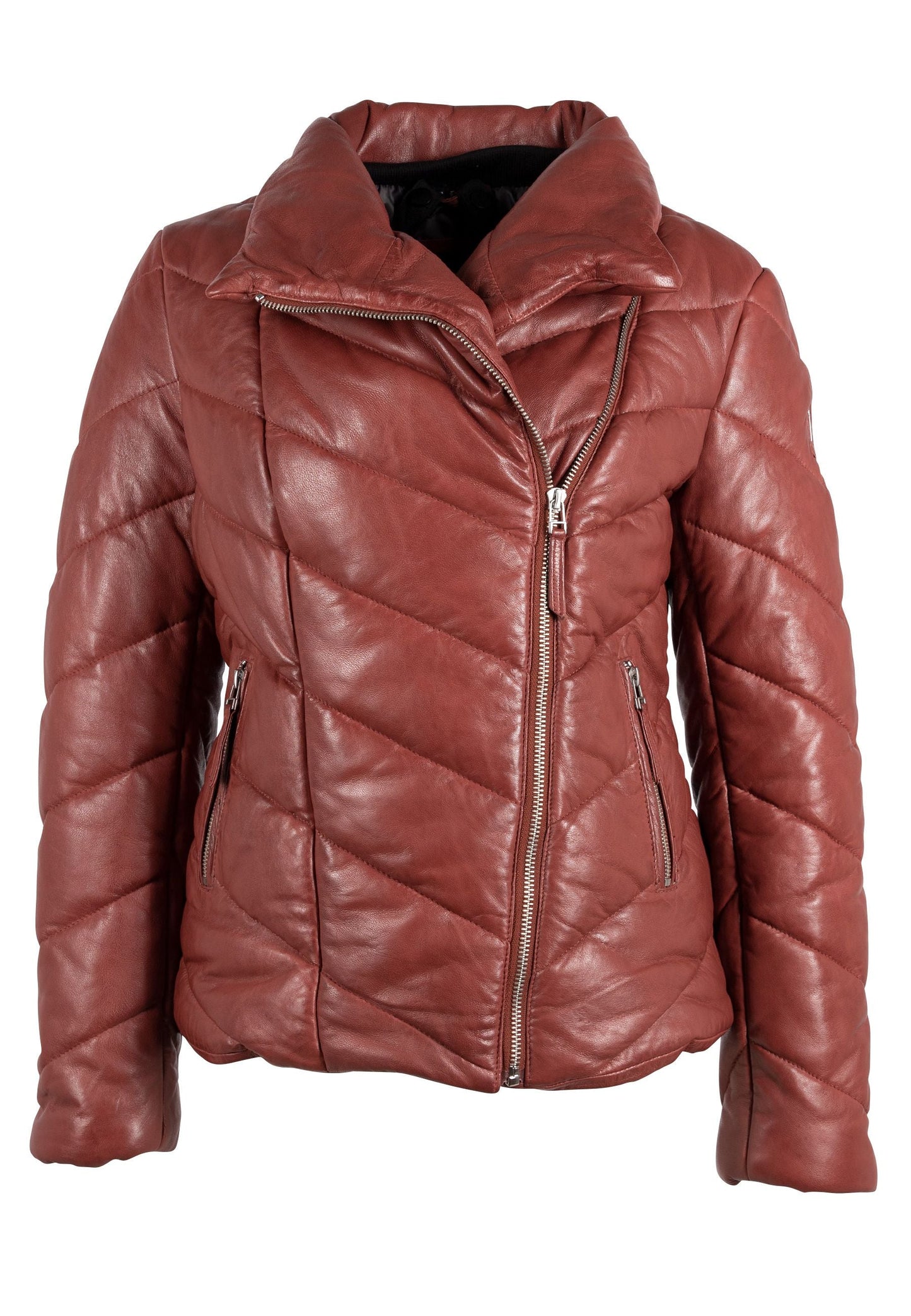 Romea CF Leather Jacket, Astro Dust