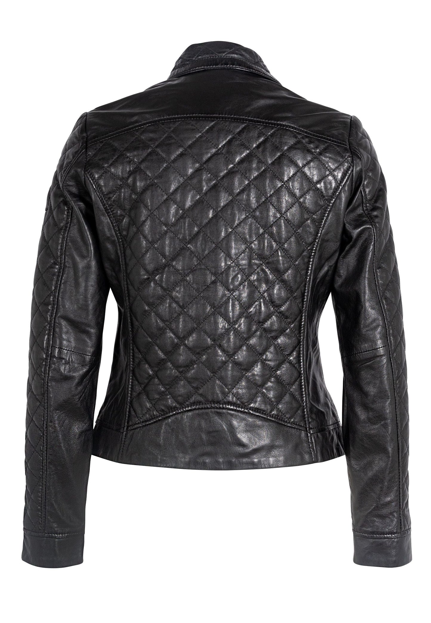 Breana CF Leather Jacket, Black