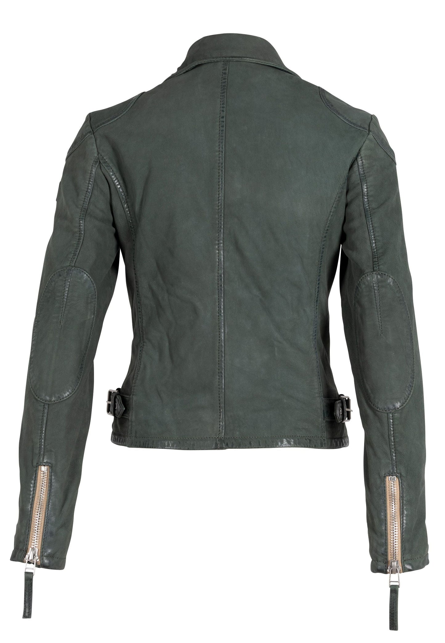 Karyn RF Leather Jacket, Sage