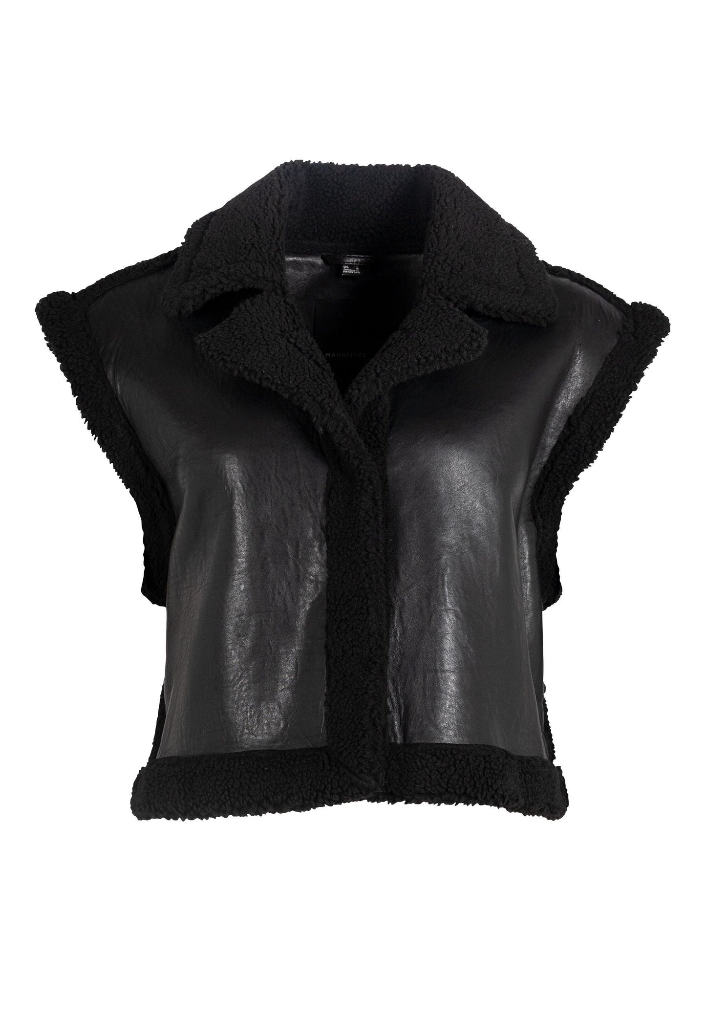 Tali CF Leather Jacket, Black