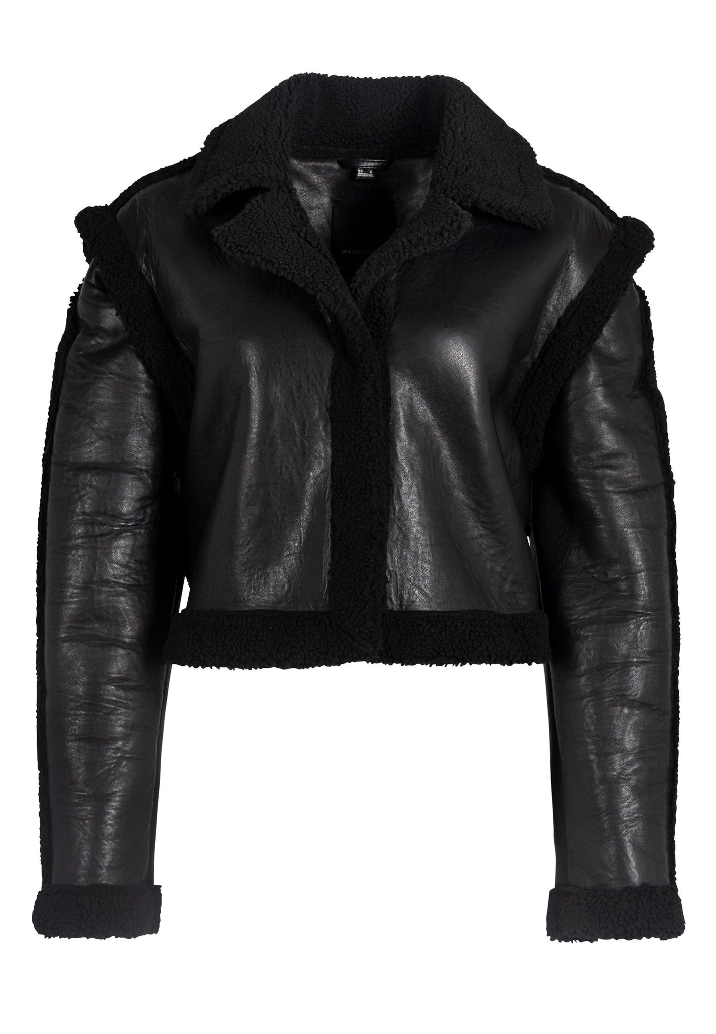 Tali CF Leather Jacket, Black