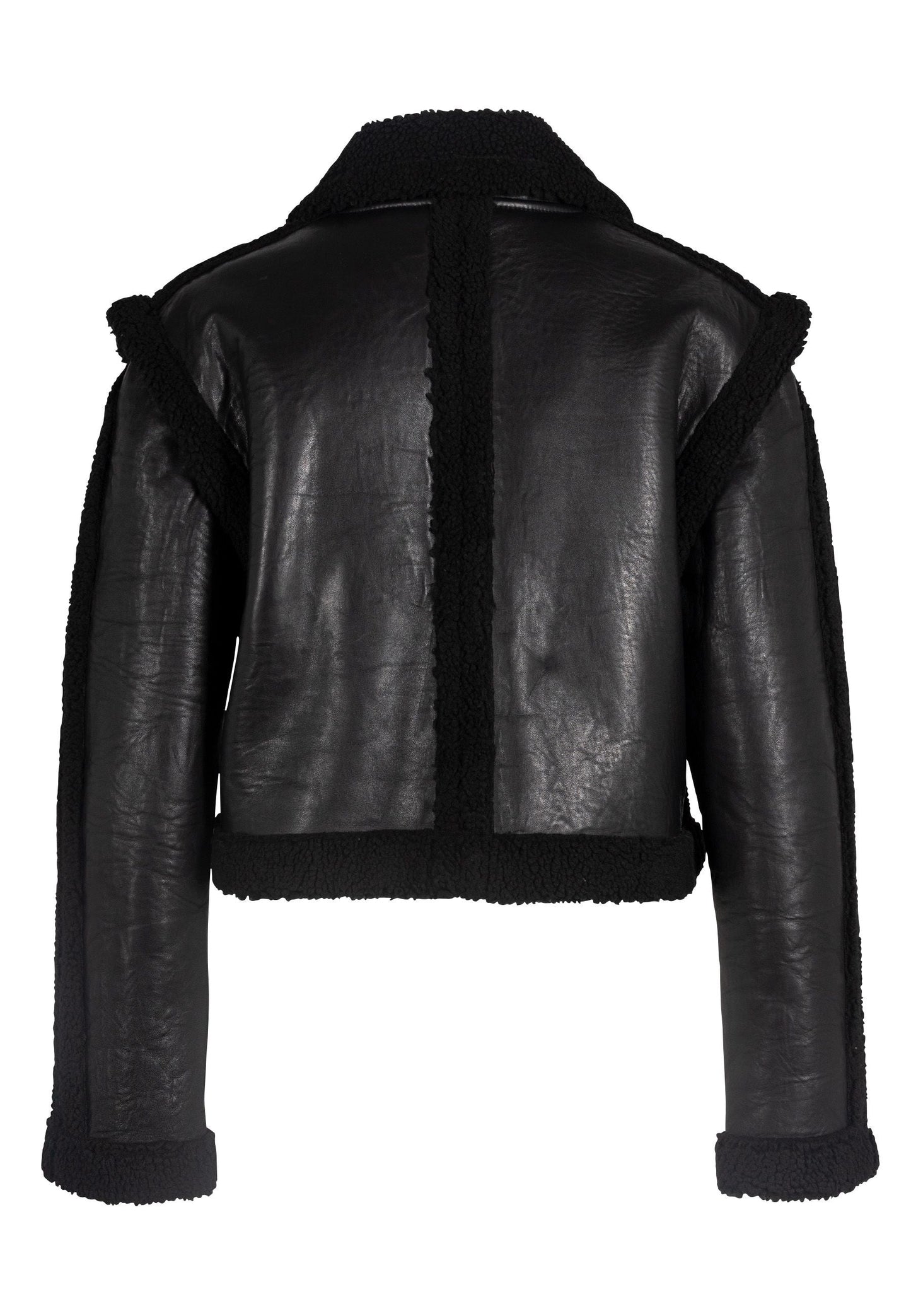 Tali CF Leather Jacket, Black