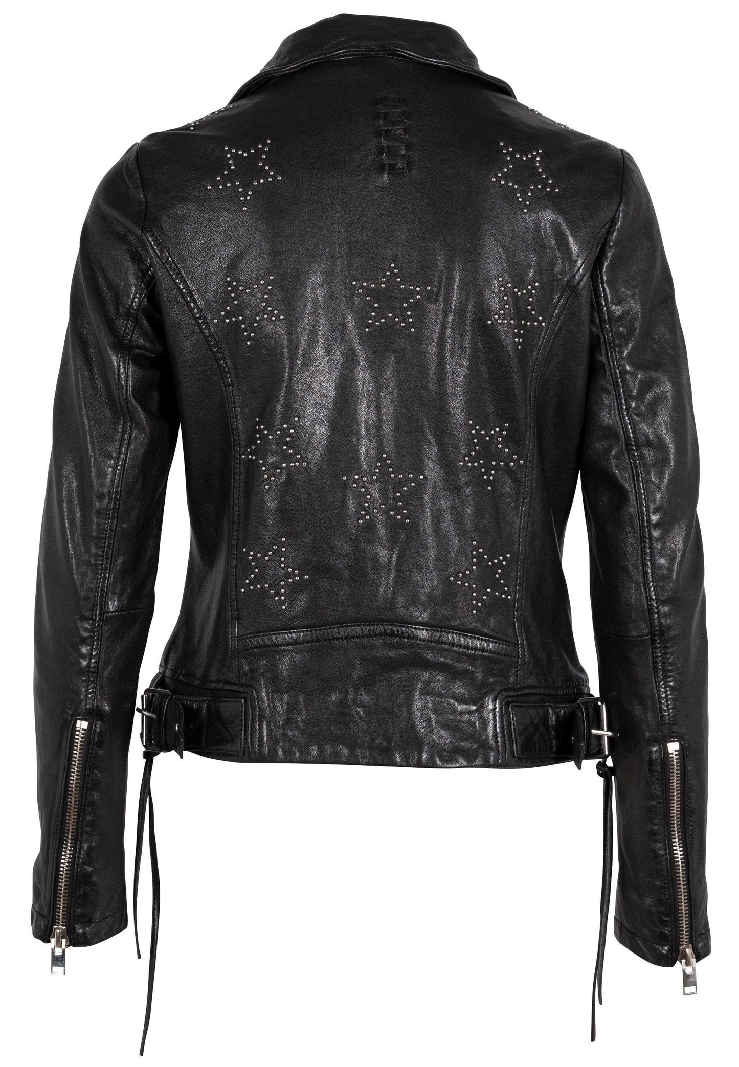 Wani RF Leather Jacket, Black