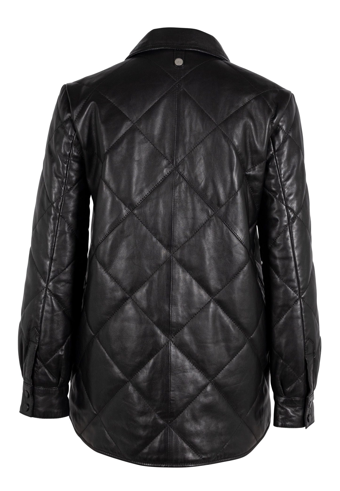 Oliah CF Leather Jacket, Black