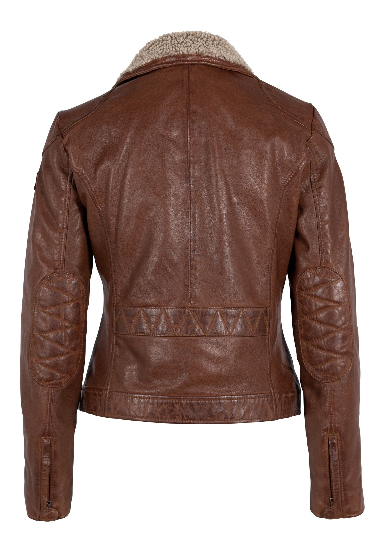 Jenja CF Leather Jacket, Cognac