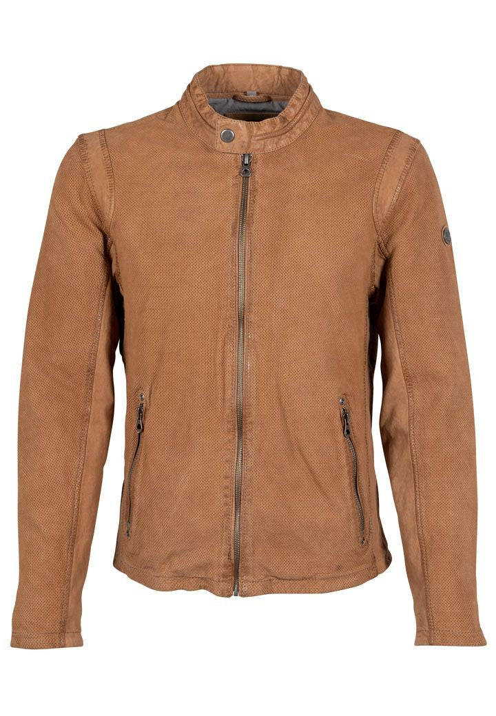 Blake CF Leather Jacket, Camel