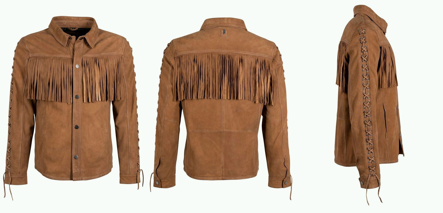 Bufort CF Leather Jacket, Cognac