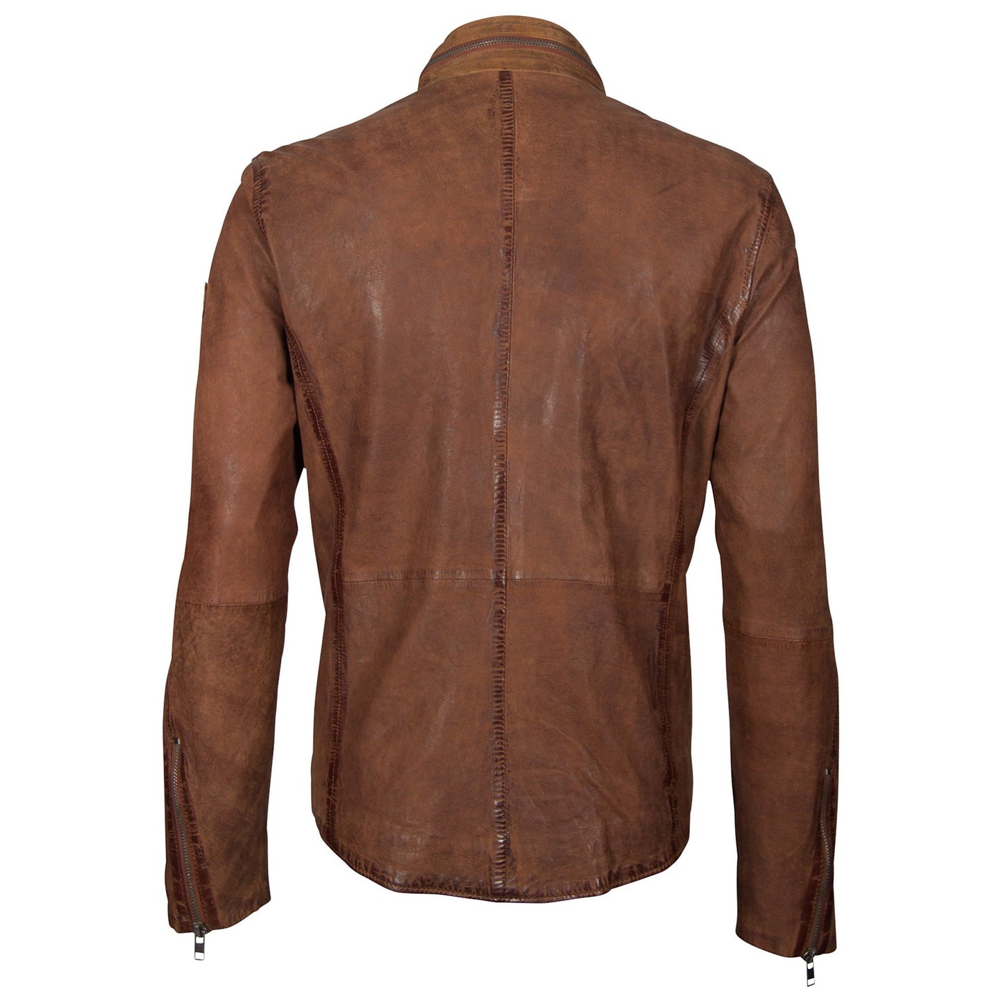 Cove RF Leather Jacket, Cognac