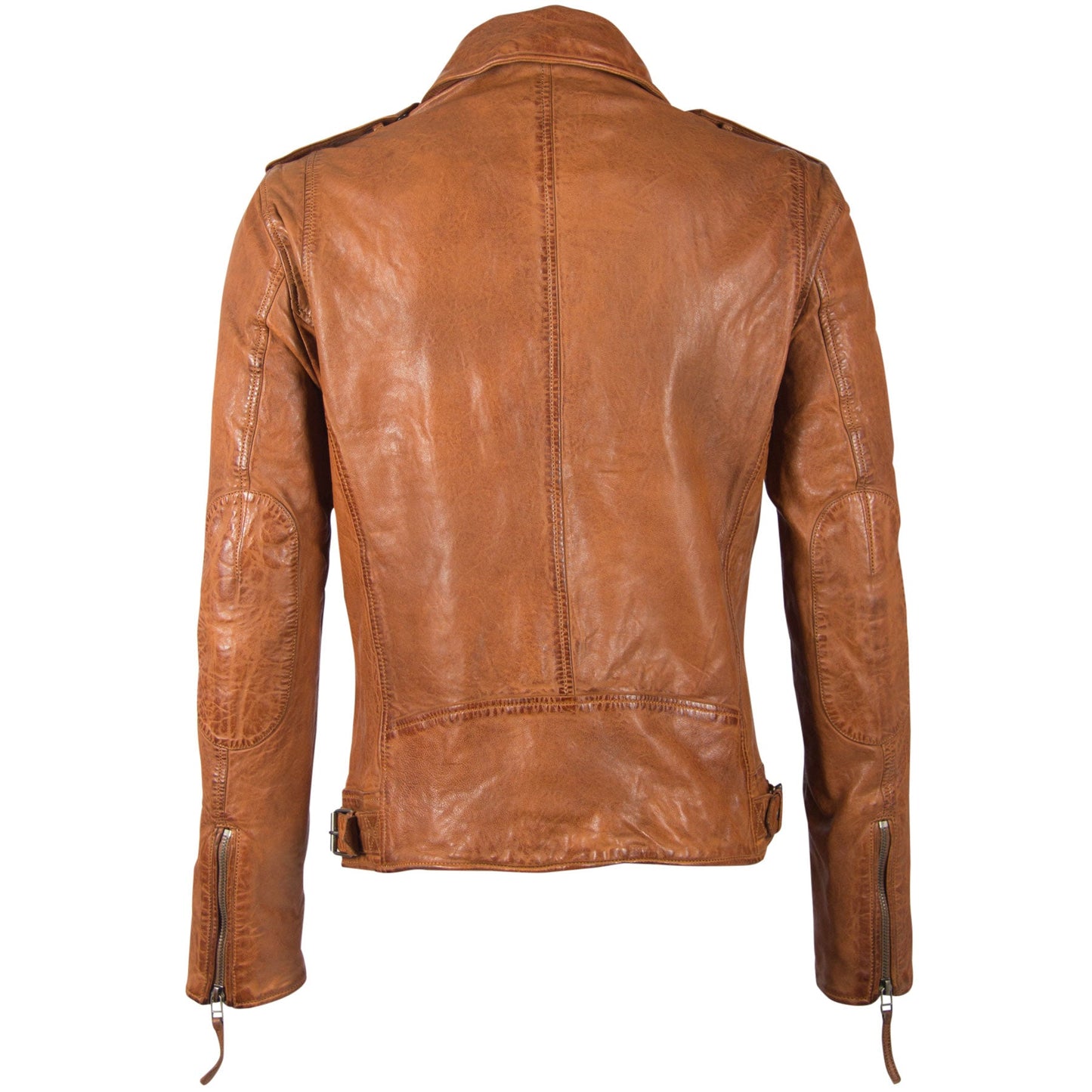 Malic RF Leather Jacket, Cognac