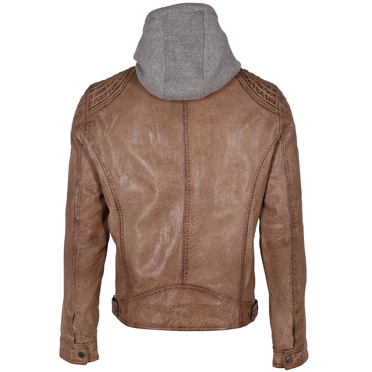 Barlo RF Leather Jacket, Clay