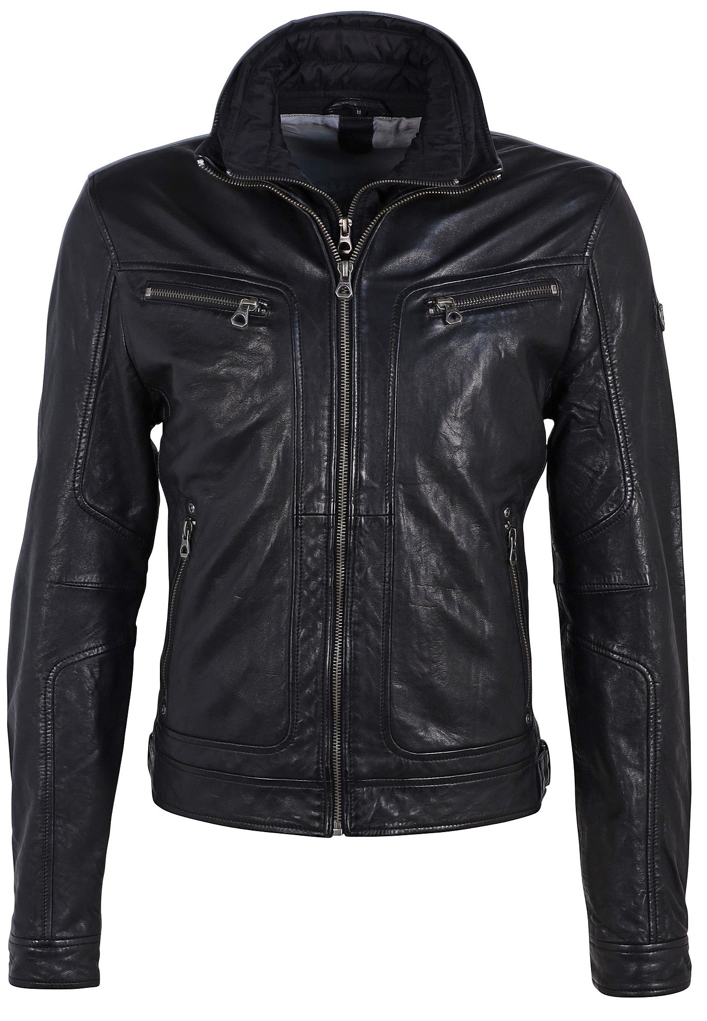 Bain CF Leather Jacket, Black
