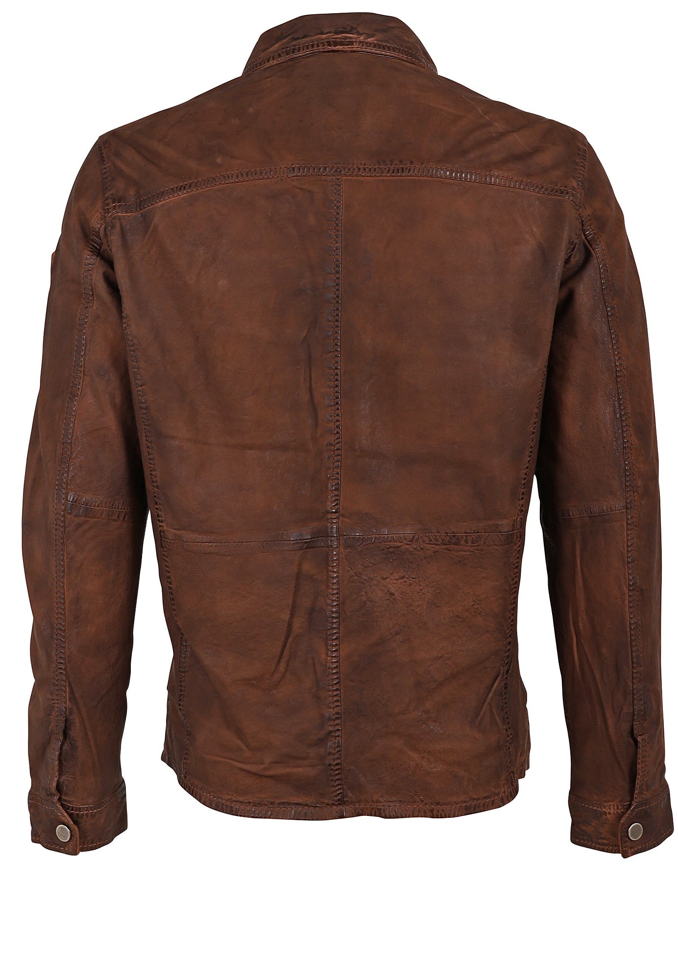 Sedro RF Leather Jacket, Brown