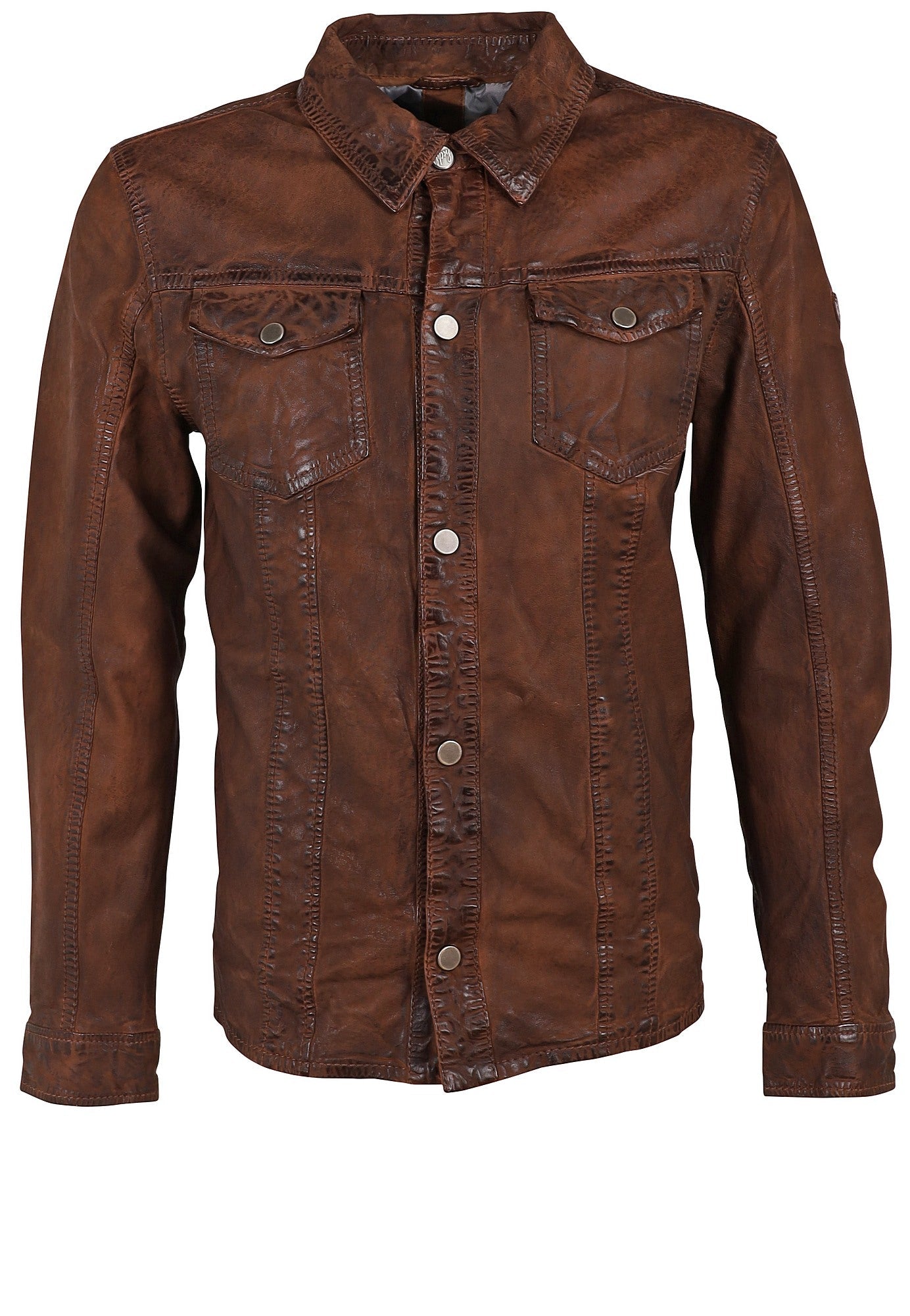 Sedro RF Leather Jacket, Brown