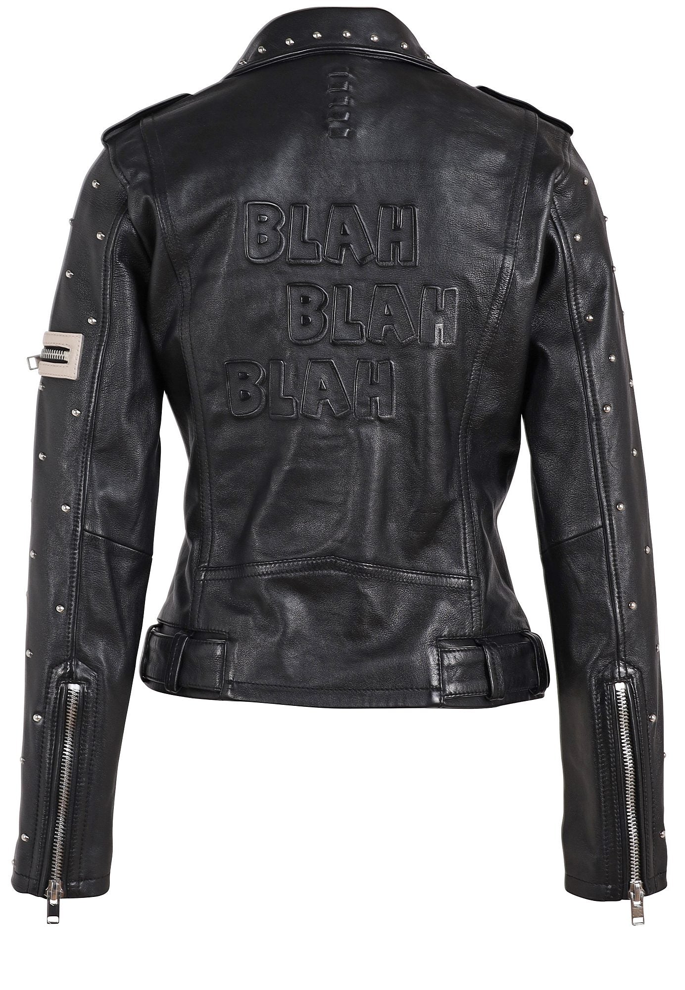 Alema RF Leather Jacket, Black