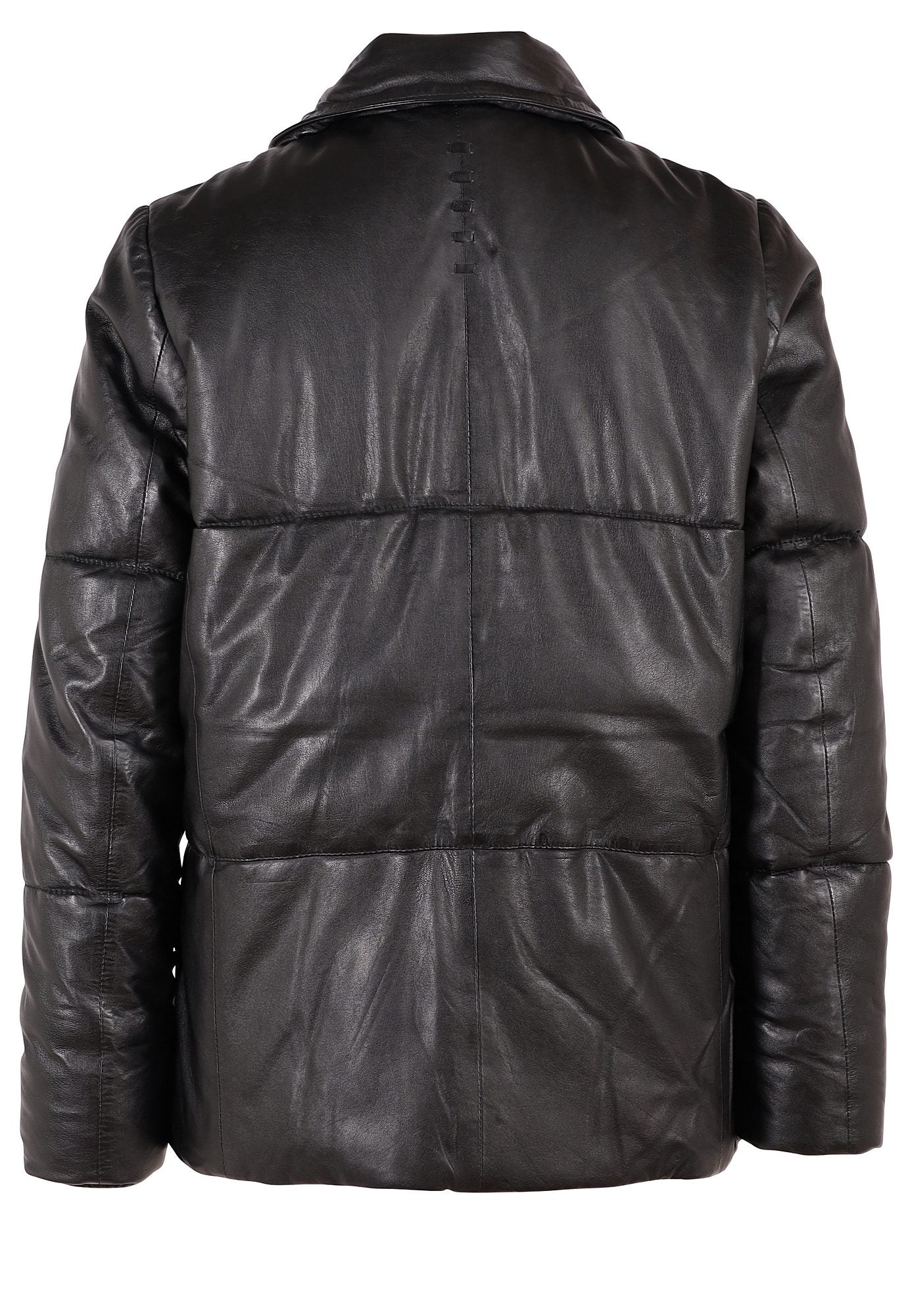 Evia CF Leather Jacket, Black