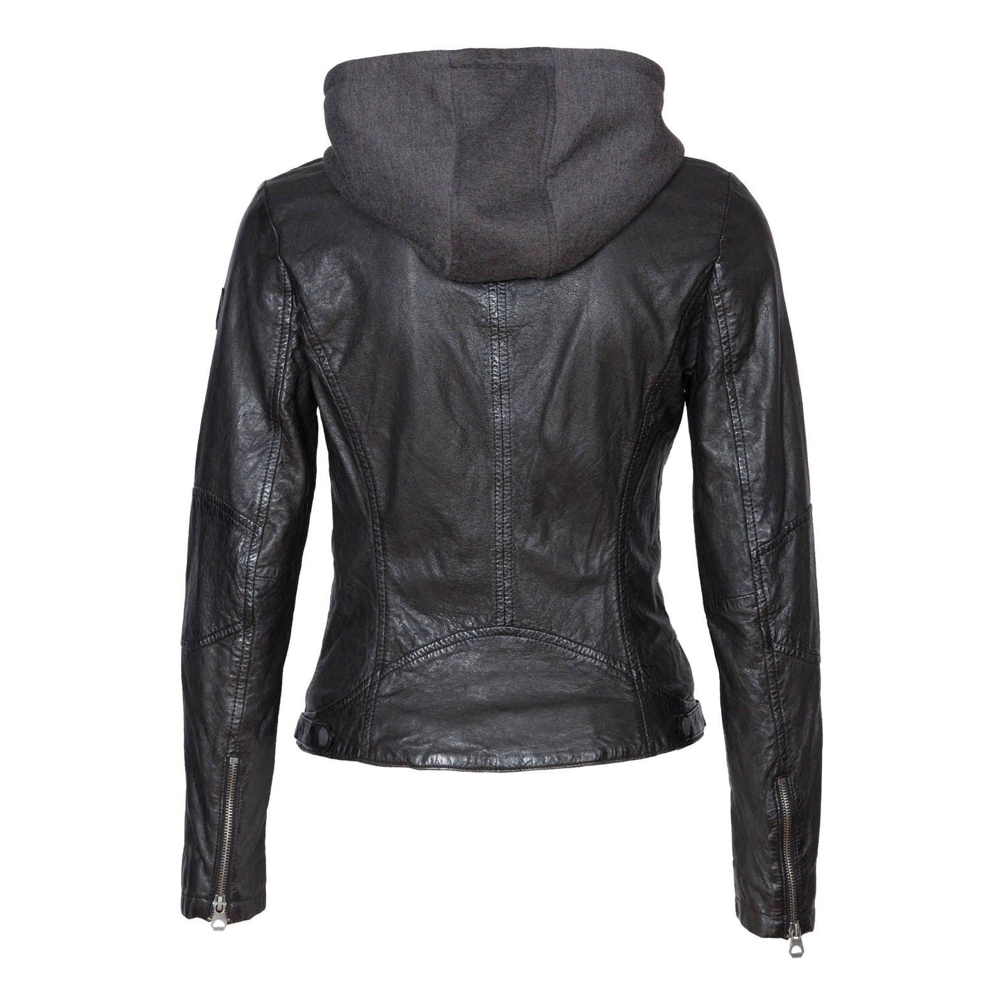 Yoa SF Leather Jacket, Black