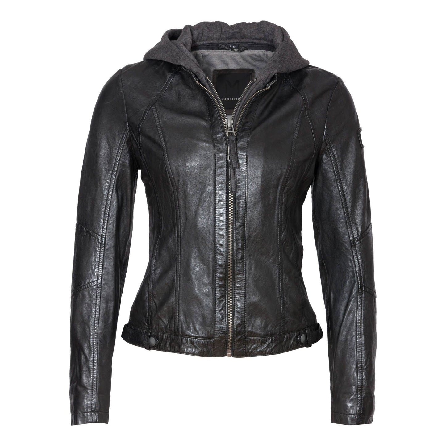 Yoa SF Leather Jacket, Black